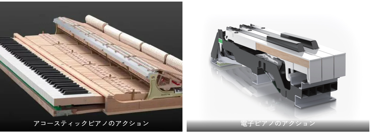 電子ピアノとアコースティックピアノの違いとは？仕組みや選び方を解説