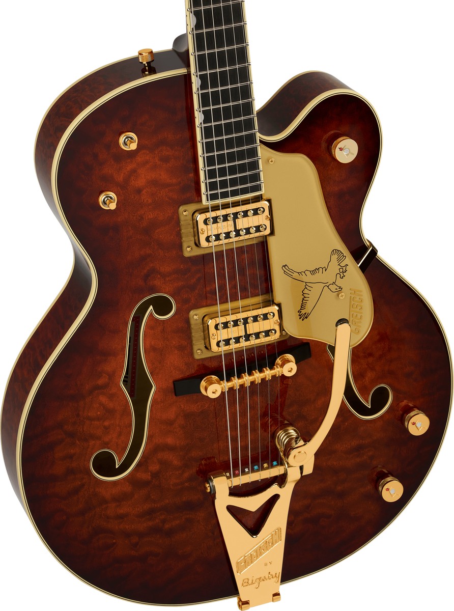 Gretsch】美しいキルトメイプルと1959年仕様が融合した限定Falcon