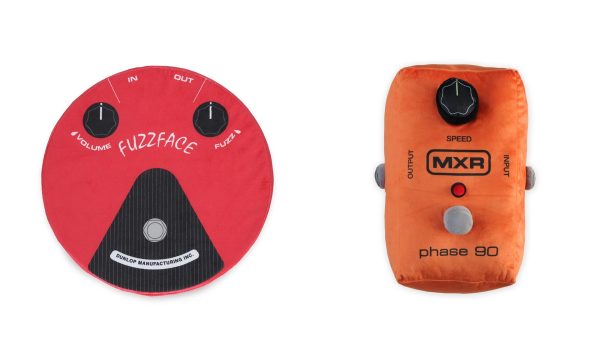 ギタリスト必見！伝説の名機がライフアイテムになった「FUZZ FACE ROUND CUSHION」がJim Dunlopより登場