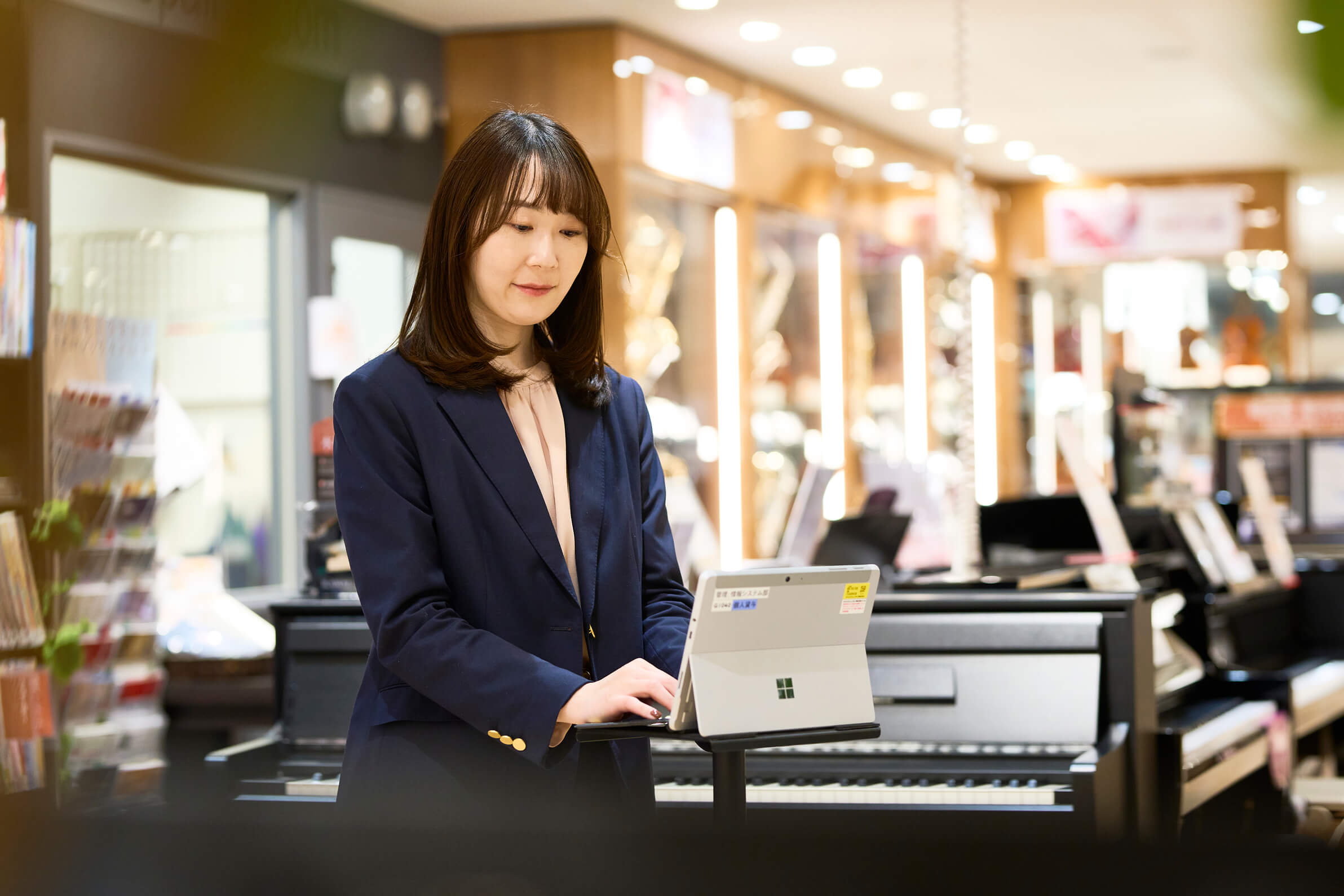 タブレットを確認する